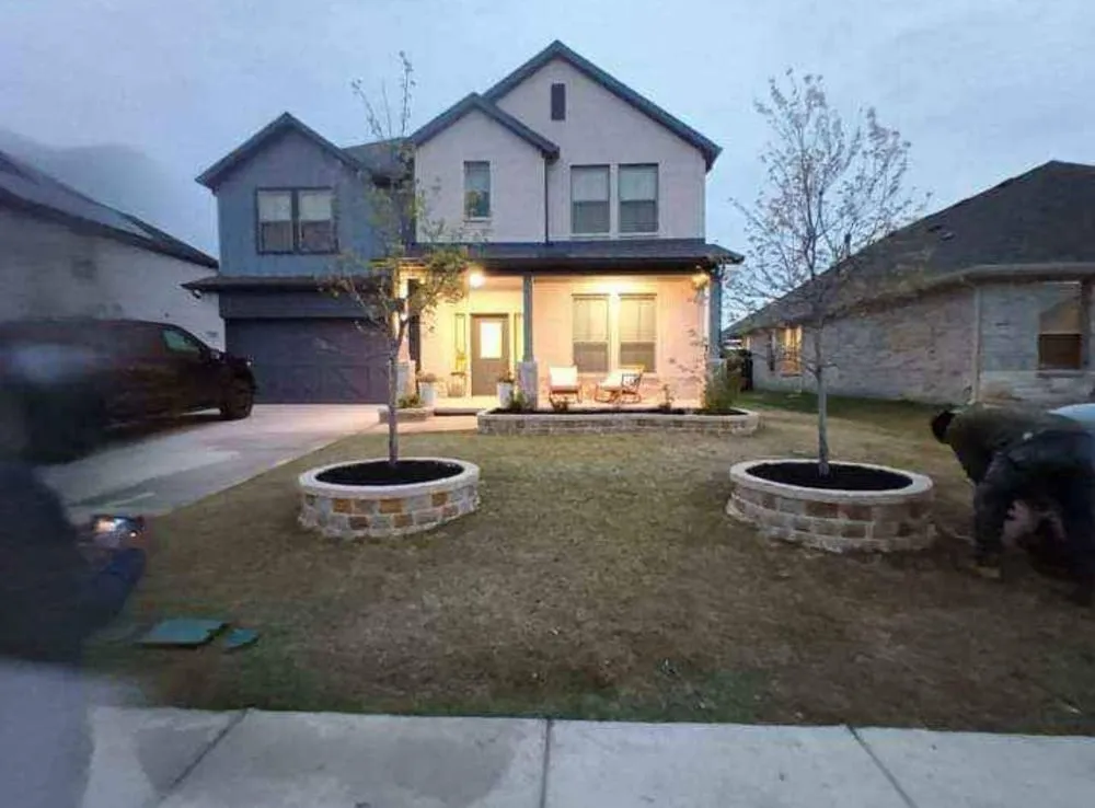 Custom landscaping services in Plano, TX by Plano Grass Irrigation Drainage