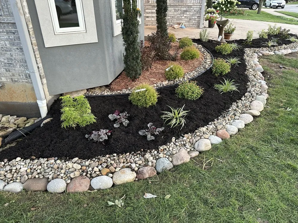 Professional landscape installation in Overland Park, KS - Plant Marks The Pot