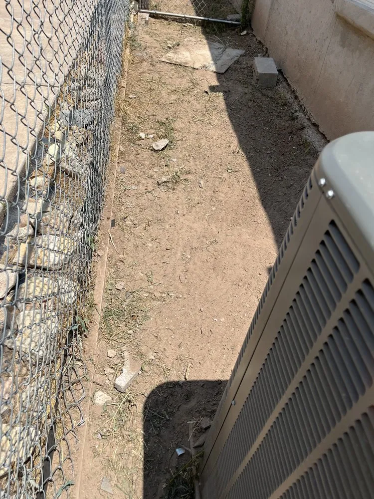 Professional landscape installation in San Elizario, TX by Plant Terminators