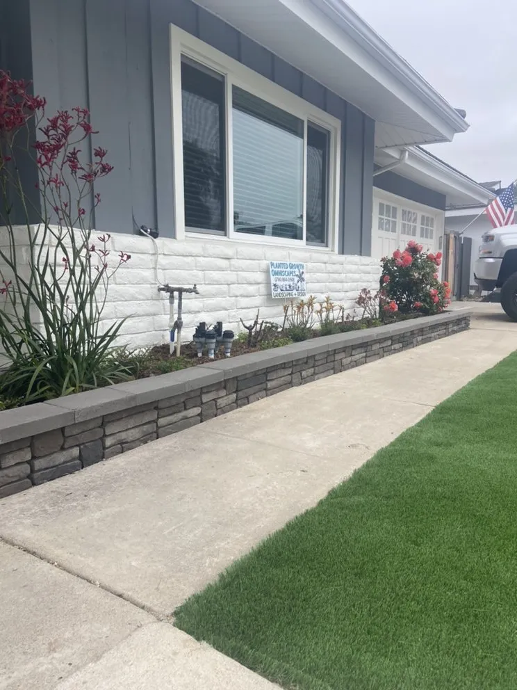 Custom outdoor landscaping in Fountain Valley, CA - Planted Growth Omniscapes