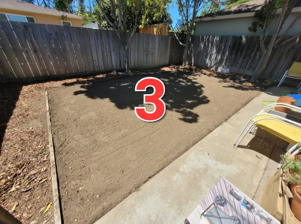 Custom landscape installation in San Jose, CA by Planted Landscaping Services