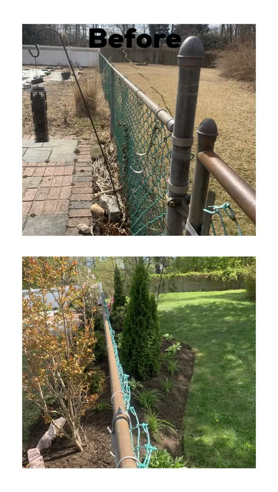 Professional outdoor landscaping for homes in Bay Shore, NY by Planteriors Design and Amazing Earth