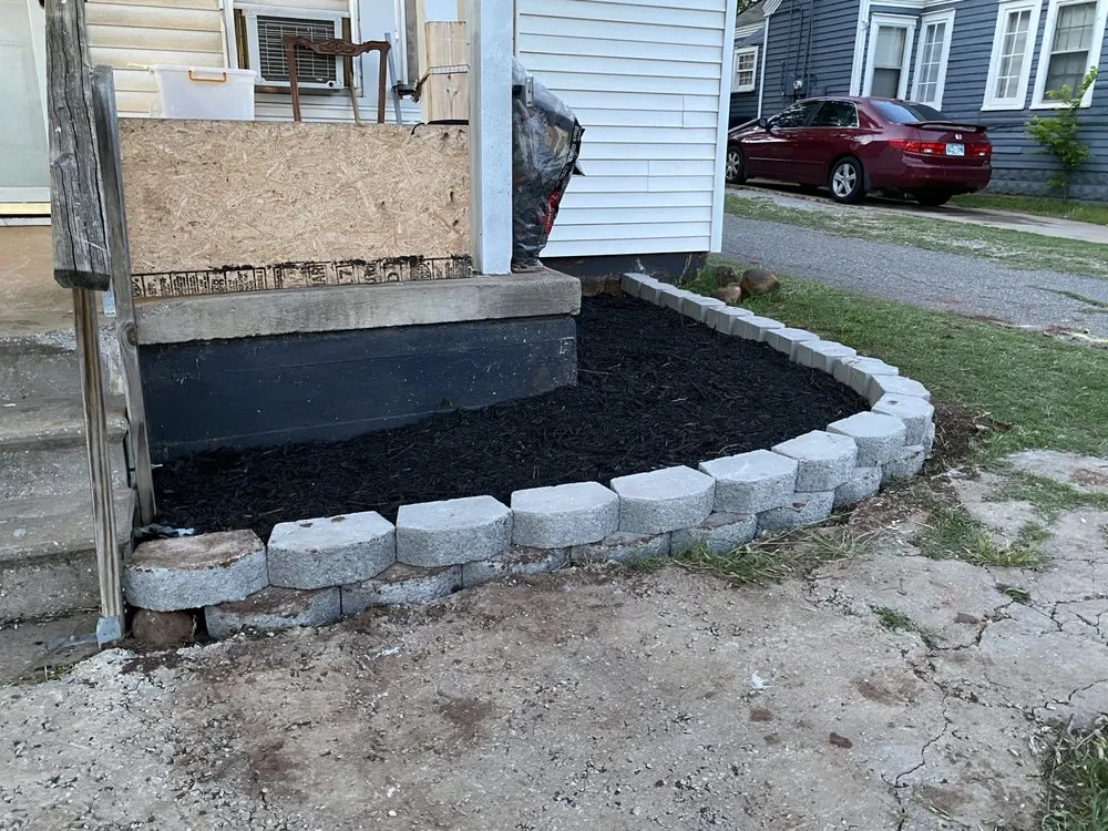 Custom lawn care service in Oklahoma City, OK - Planters and Beds