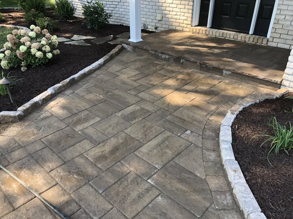 Local landscape installation with custom design across Allentown, PA - Plantique