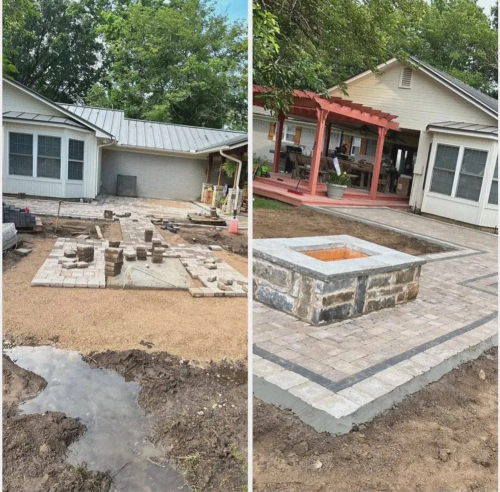 Professional yard cleanup service in Hurst, TX - Plata Outdoor Creations