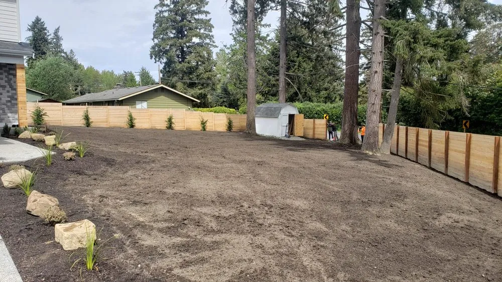 Professional yard cleanup service in Lakebay, WA by Platinum Earthworks
