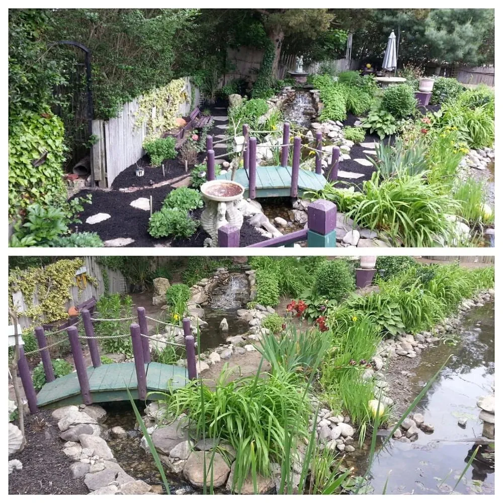 Professional garden landscaping for residential properties across Egg Harbor Township, NJ - Platinum Landscape Management
