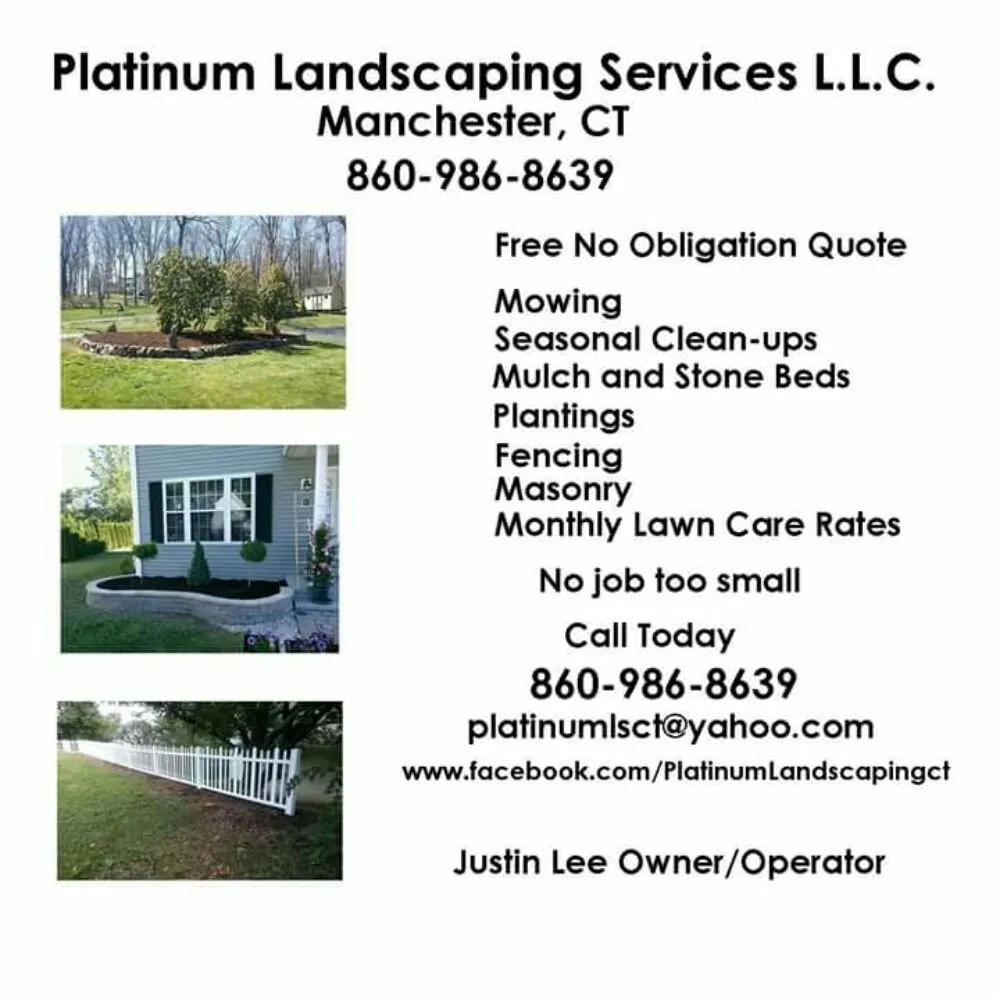 Top-rated residential landscaping experts serving Manchester, CT - Platinum Landscaping Services