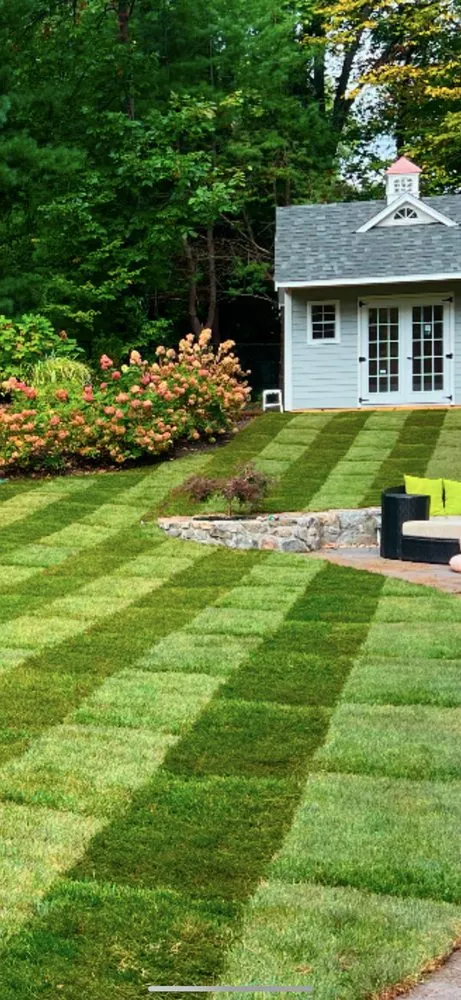 Custom outdoor landscaping for outdoor upgrades in Winchester, MA by Platinum Landscaping