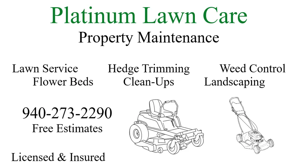 Trusted yard cleanup service for beautiful yards across Argyle, TX - Platinum Lawn Care