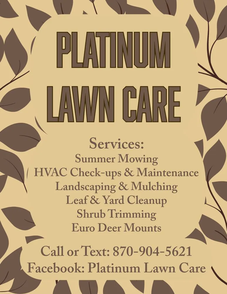 Trusted landscaping services experts serving Benton, LA - Platinum Lawn Care