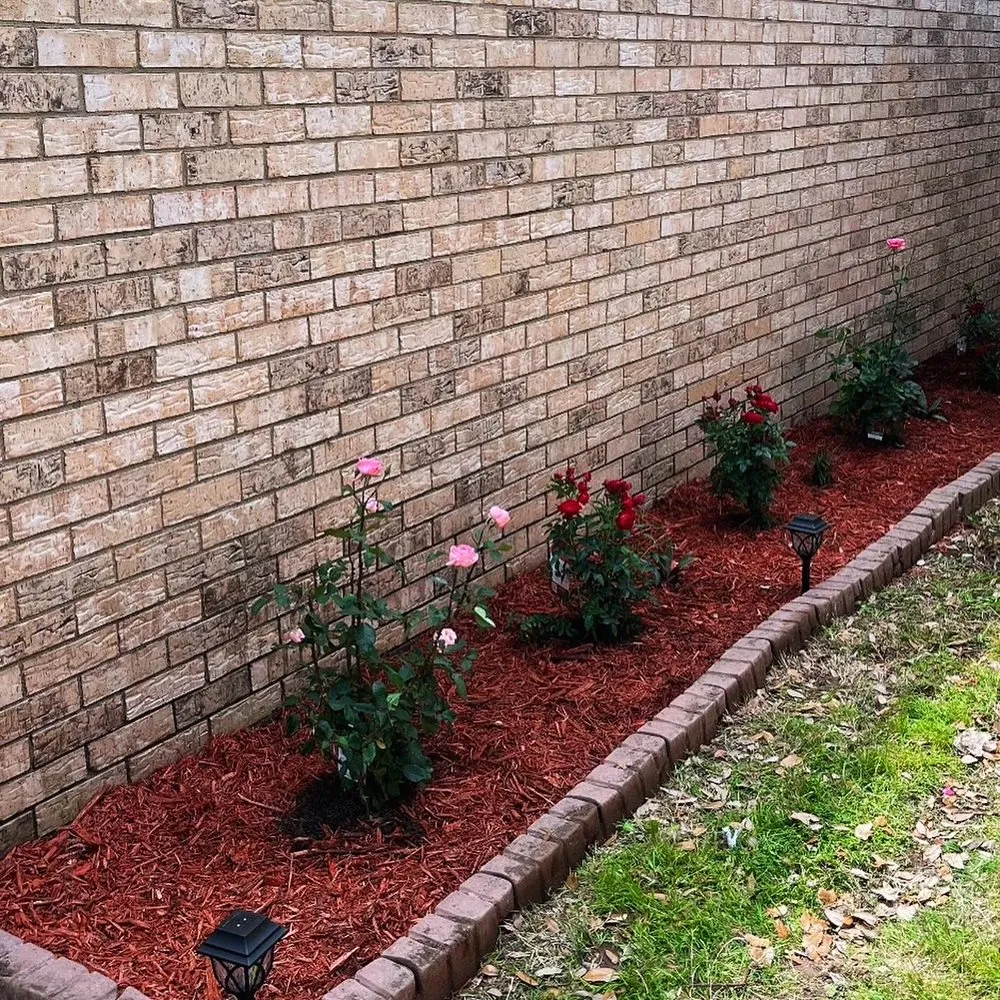 Professional garden landscaping for year-round maintenance in Richland Hills, TX by Platinum Lawn Care
