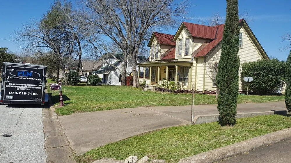 Reliable garden landscaping experts serving Caldwell, TX - Platinum Lawn Maintenance