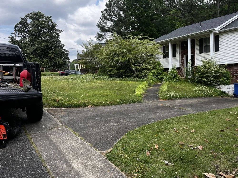 Local landscape installation in Pinson, AL - Platinum Lawn Service