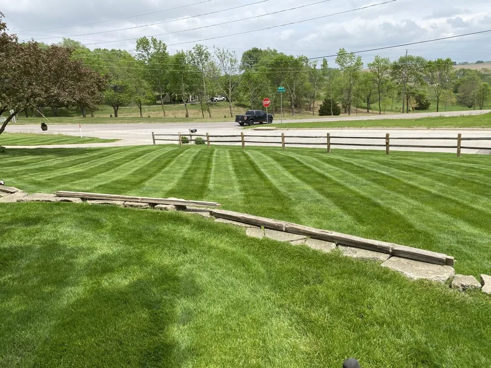 Custom outdoor landscaping in Sioux City, IA by Platinum LawnScapes