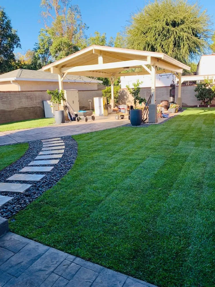 Trusted lawn mowing service in Pasadena, CA by Platinum Paving & Landscaping