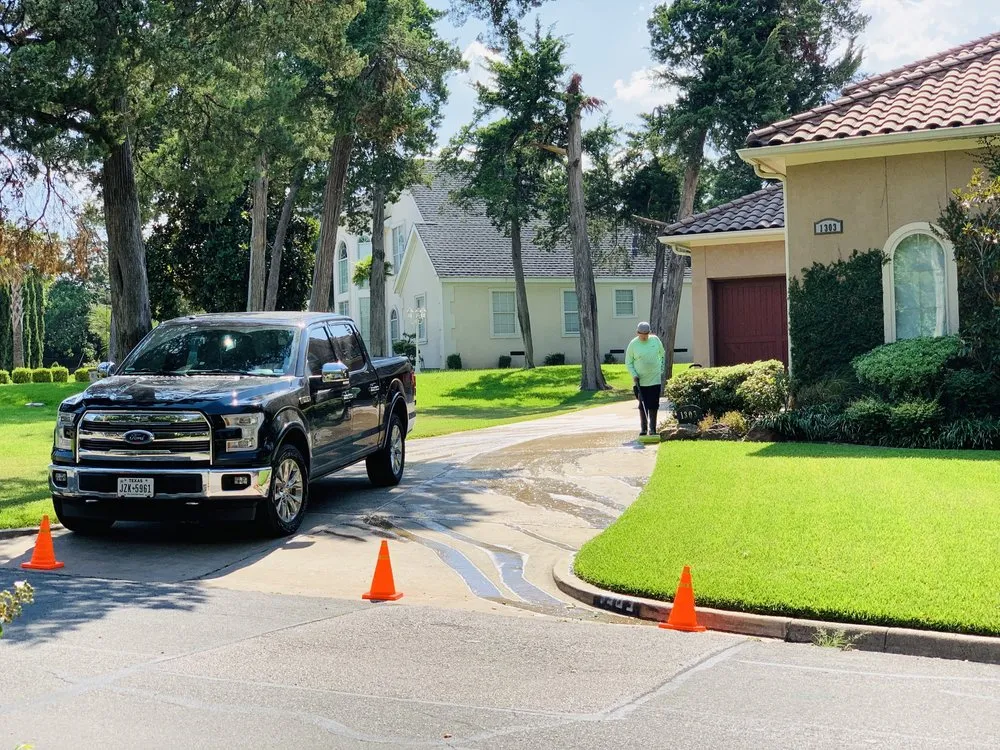 Expert landscape design for residential properties across Dallas, TX - Platinum Plus Power Washing & Landscaping
