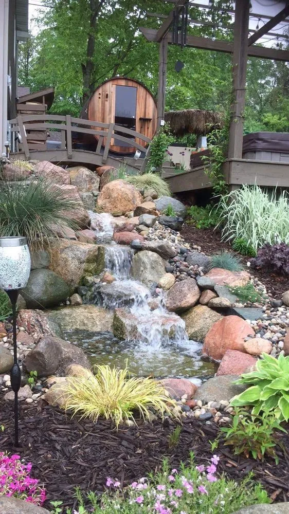 Trusted outdoor landscaping for year-round maintenance in Caledonia, MI by Platinum Ponds & Landscaping