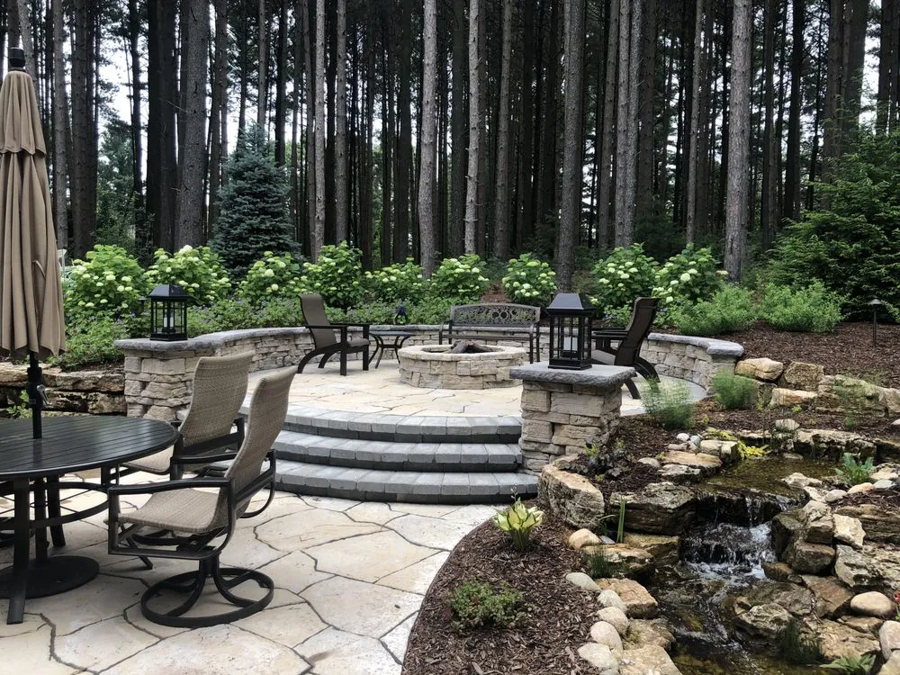 Professional landscape installation experts serving Caledonia, MI - Platinum Ponds & Landscaping