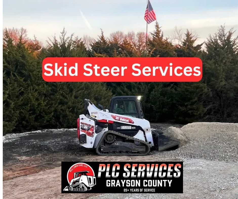 Trusted residential landscaping with custom design across Sherman, TX - PLC Services