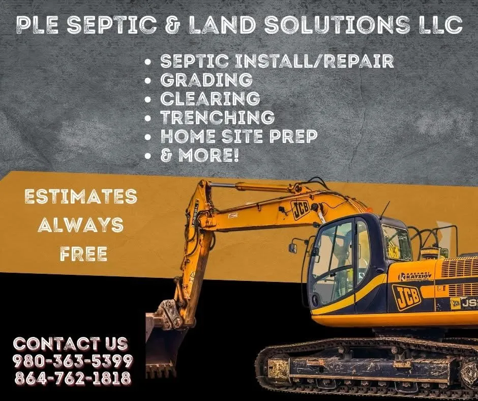 Custom outdoor landscaping near you across Grover, NC - Ple Septic & Land Solutions
