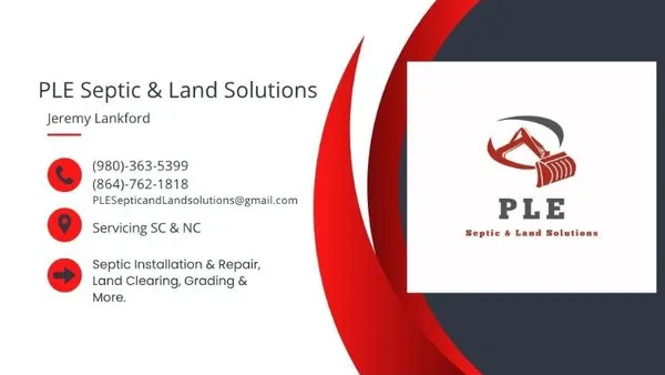 Ple Septic & Land Solutions Logo