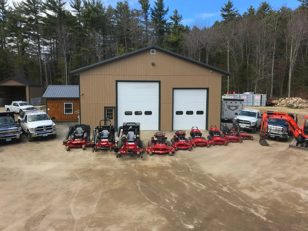 Professional landscape installation for outdoor upgrades in Sunapee, NH by Pleasant Acres
