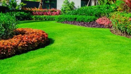 Custom lawn mowing service with custom design in Mt. Juliet, TN by Pleasant View Lawn Care