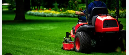 Pleasant View Lawn Care Logo