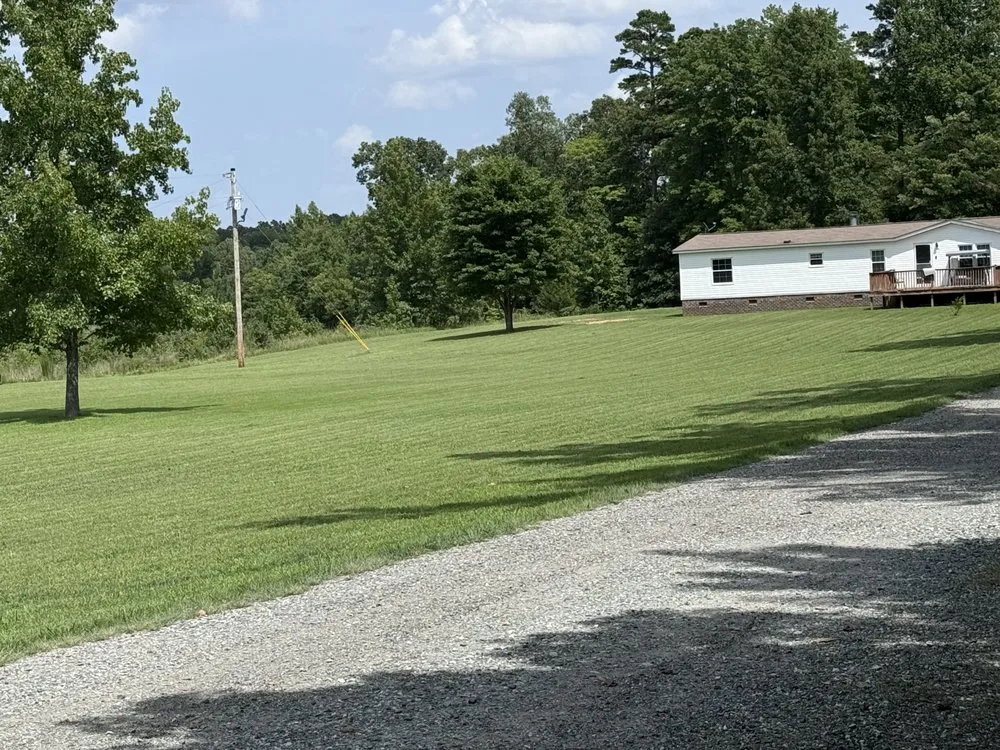 Local lawn care service in Yanceyville, NC by Pleasant View Solutions