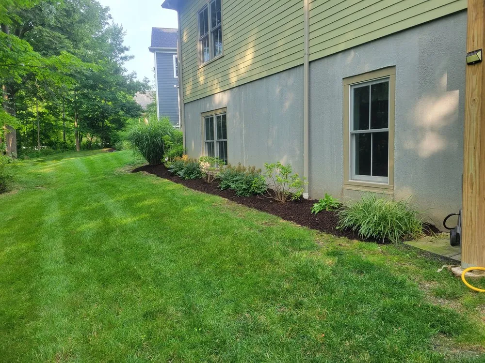 Custom lawn mowing service for homes in Warwick, NY by Pleasing & Timeless Landscape