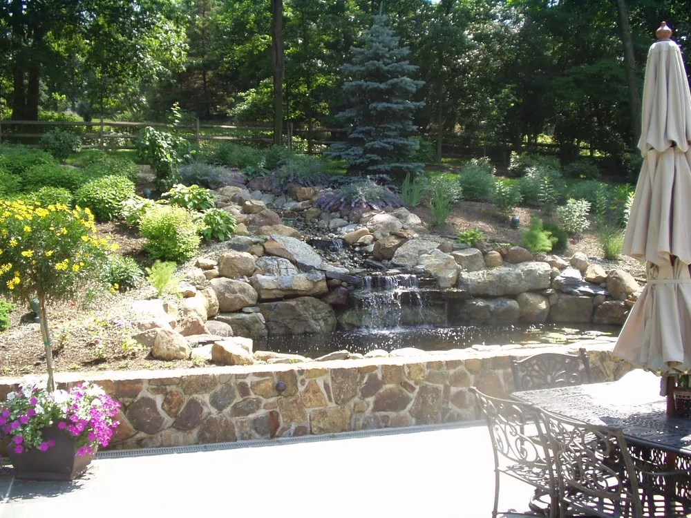 Affordable landscape design with custom design in Rock Hill, SC by Pleasurable Ponds