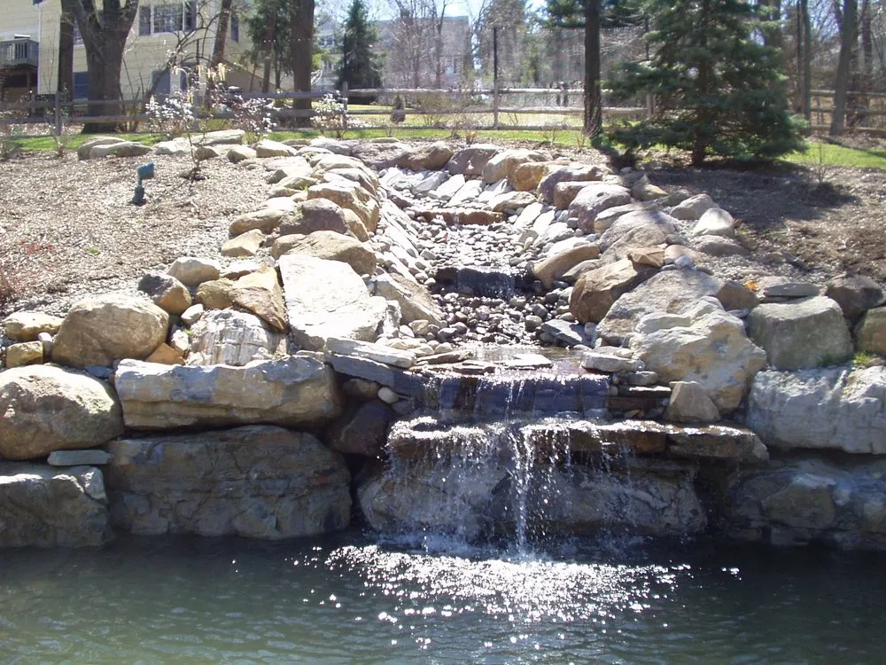 Professional garden landscaping with custom design across Rock Hill, SC - Pleasurable Ponds