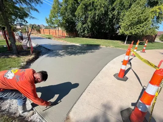 Plebe’s Lawncare & Concrete Service Logo