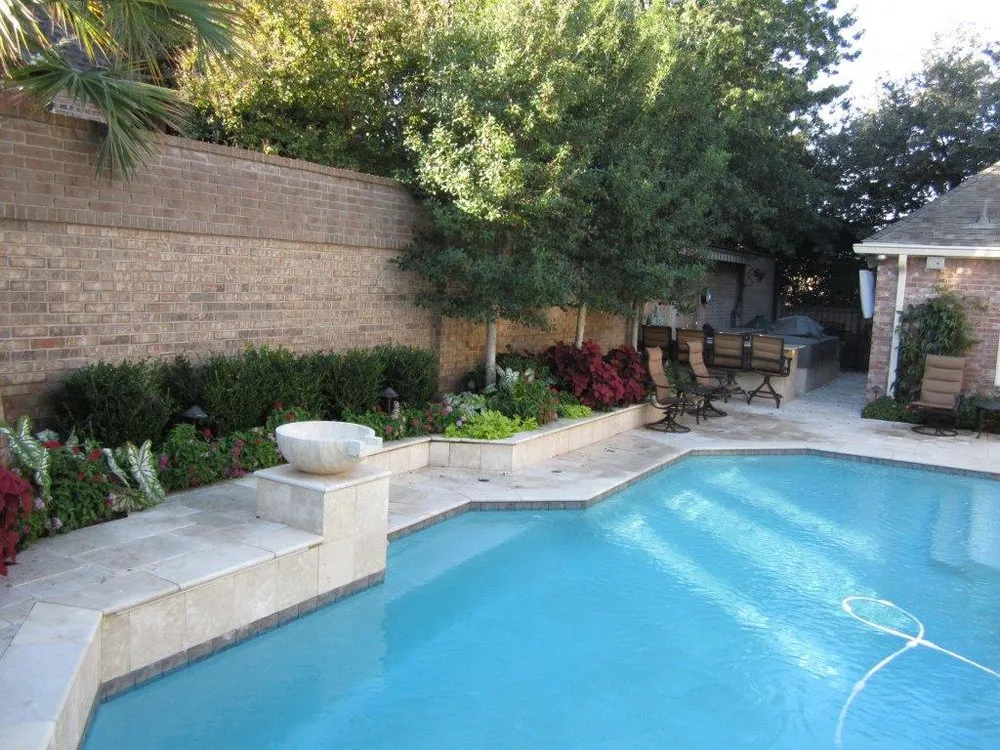 Expert landscape design for residential properties in Carrollton, TX by PLM Landscaping and Outdoor Living