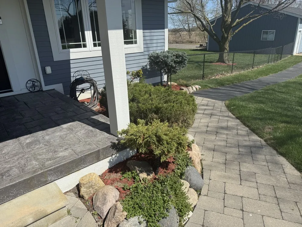 Custom outdoor landscaping for year-round maintenance in Southfield, MI by PLR Landscaping