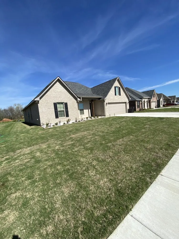 Professional garden landscaping with custom design in Bossier City, LA by PLS Landscaping