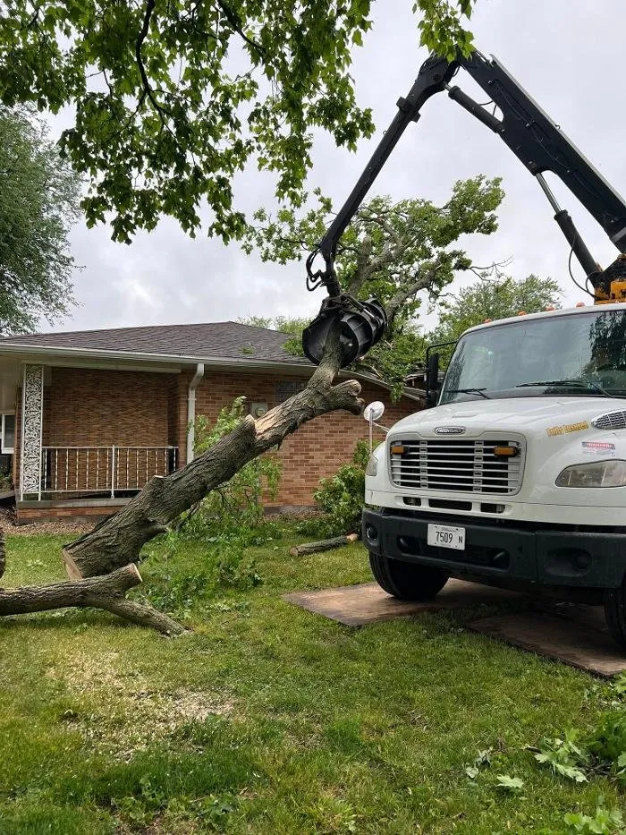Custom outdoor landscaping in Galesburg, IL - Plue's Tree Service