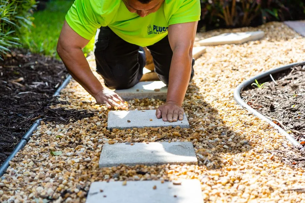 Professional yard cleanup service experts serving Sarasota, FL - Plugs Plus Sod & Landscaping