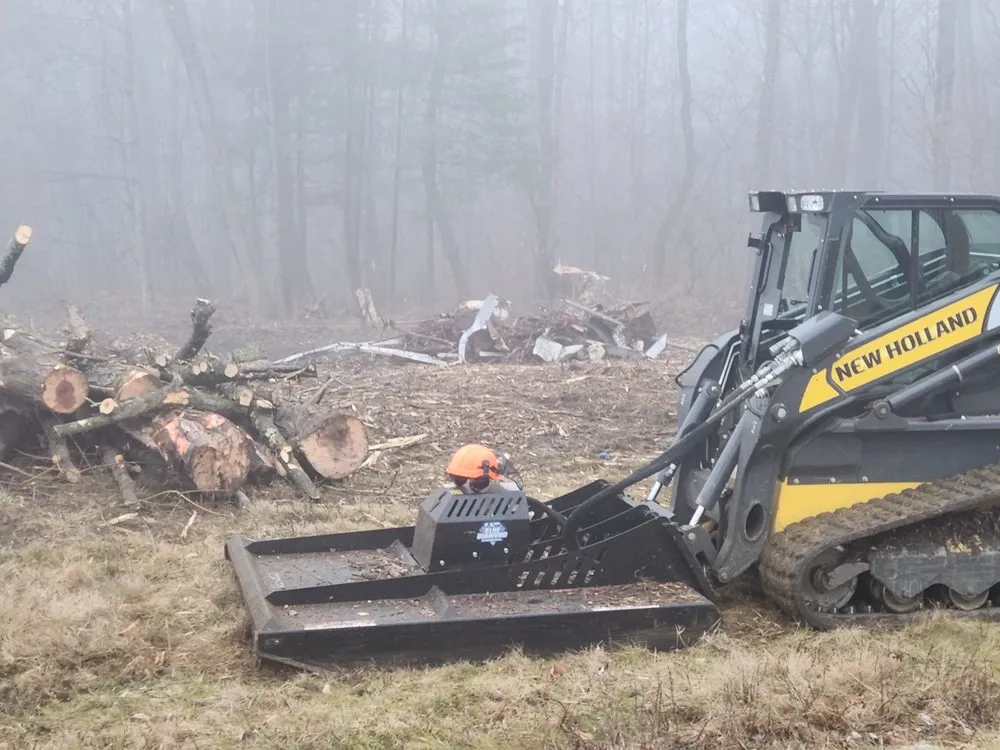 Expert landscape installation in Russell, MA by Plumley Landscaping