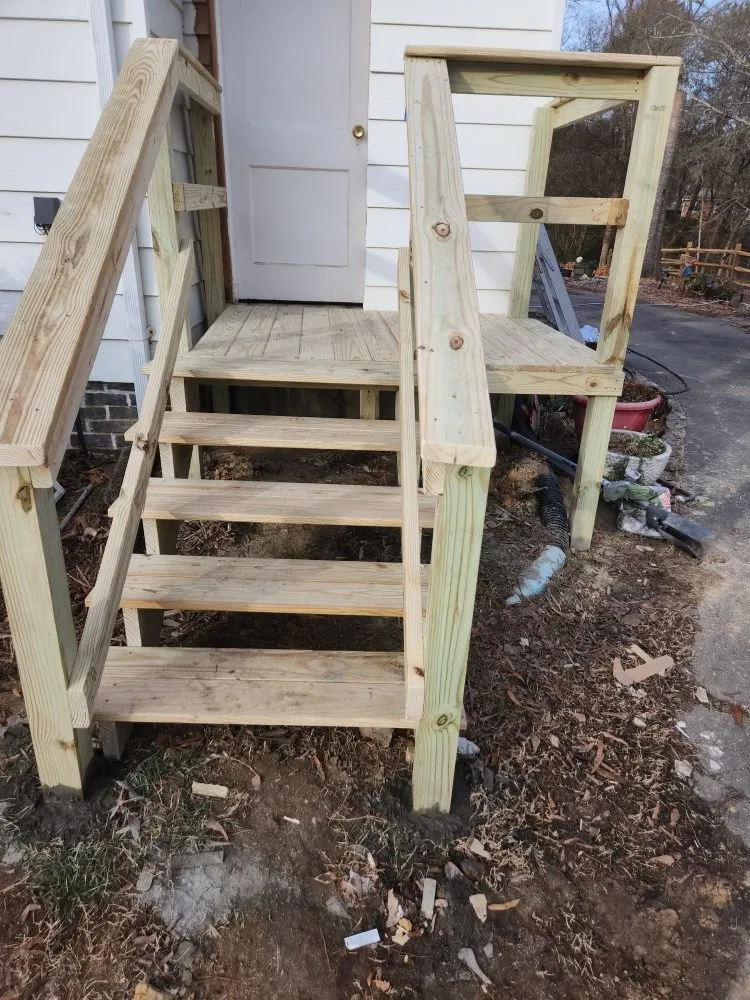 Professional yard cleanup service in Charlotte, NC by Plus Contracting