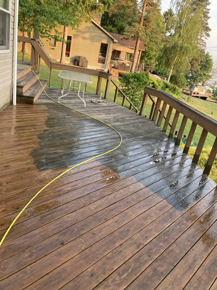 Top-rated garden landscaping in Jamestown, NY by P&M Pressure Washing Services