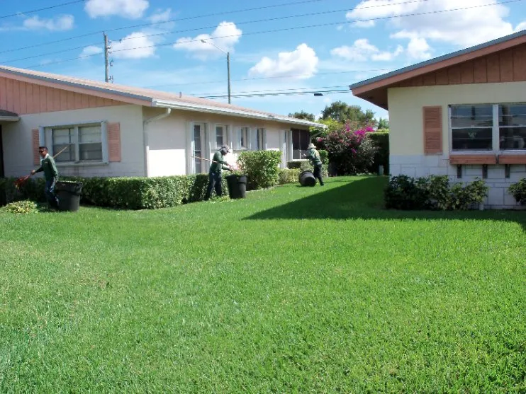 Custom outdoor landscaping for homes across Atlantis, FL - PMA Landscape Maintenance