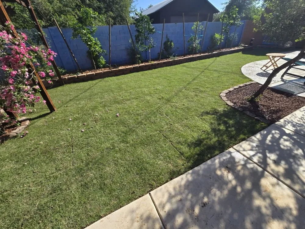 Professional garden landscaping in Glendale, AZ - PMC Lawn Care and Landscape Services
