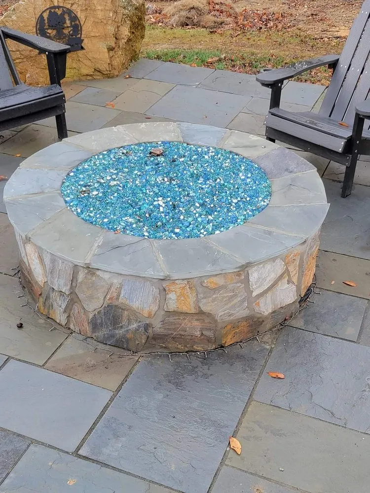 Local landscape installation in Warrenton, VA by Pmg Hardscapes