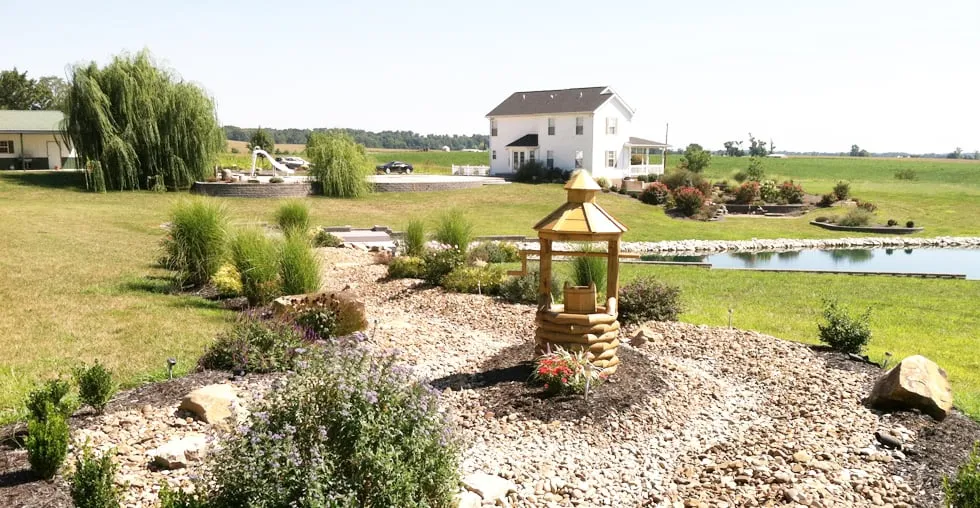 Professional landscape design for outdoor upgrades in Evansville, IN by PMG Tree Care & Landscape