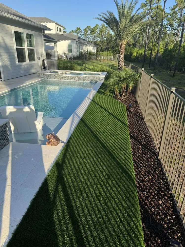 Top-rated outdoor landscaping for homes across Panama City Beach, FL - PMW Allscapes