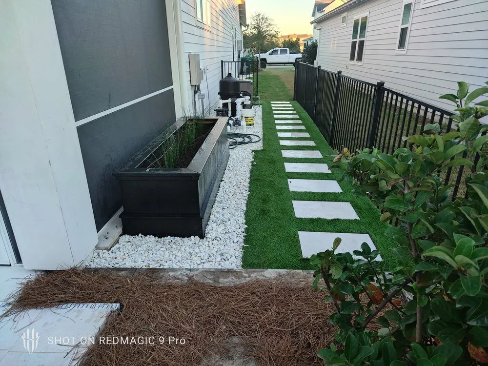 Custom outdoor landscaping near you in Panama City Beach, FL by PMW Allscapes