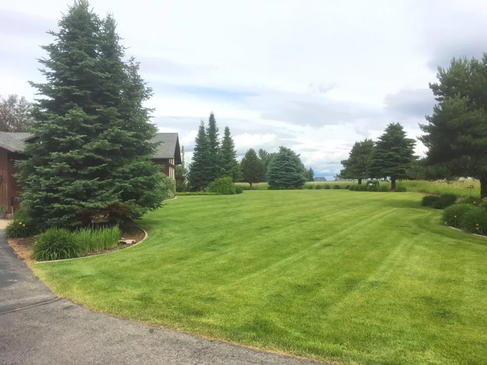 Custom landscape installation in Spokane, WA - PNW Lawncare