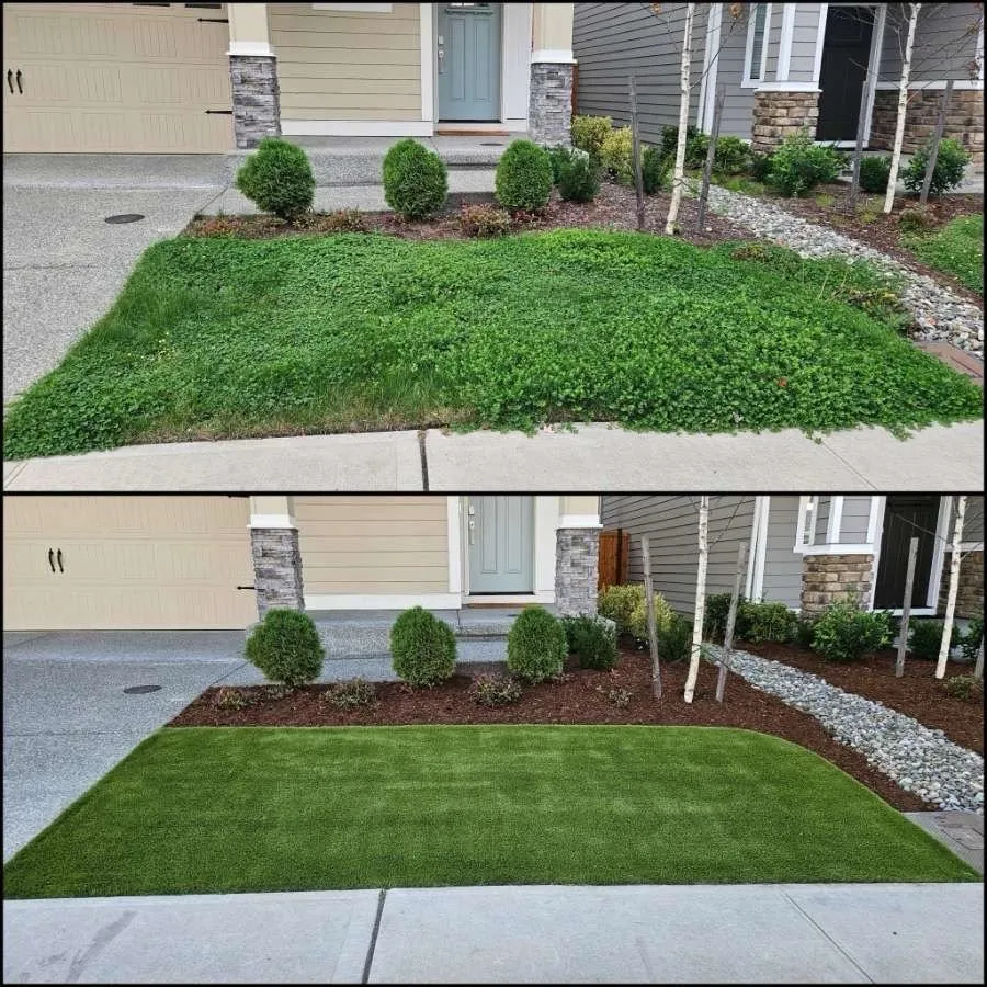 Local landscape installation in Lake Stevens, WA by PNW Turf N More
